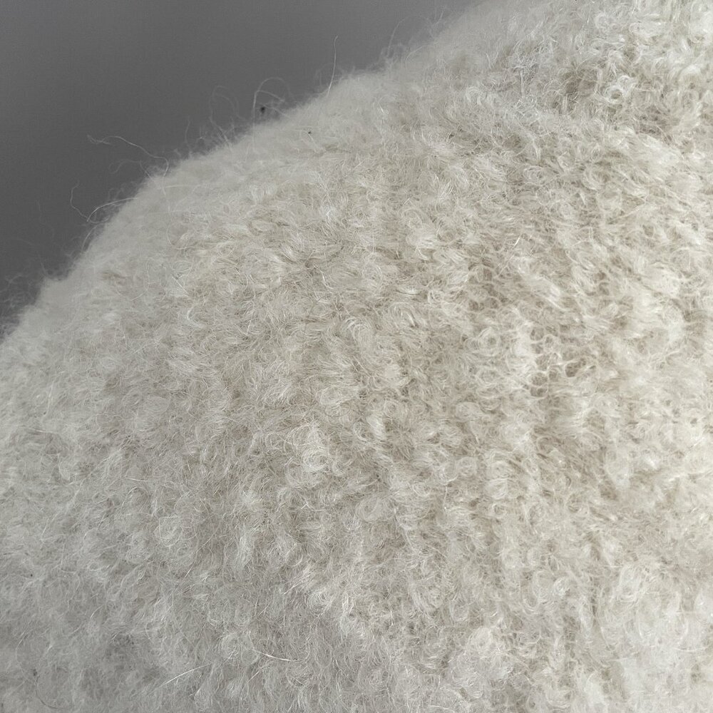 Aritzia Wilfred Ivory Seissan Alpaca Wool Blend Oversized Sweater - 2/Medium - Picture 9 of 14